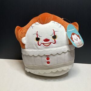 Pennywise IT Welcome to Derry Squishmallows Jazwares Plush Horror Halloween 7"